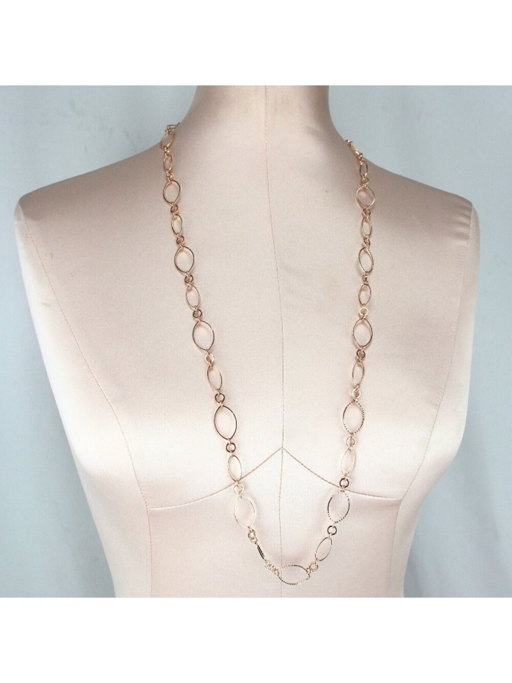 Kohl's 32" Long Copper-Tone Chain Necklace